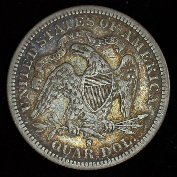 USA. Quarter Dollar. 1876 S