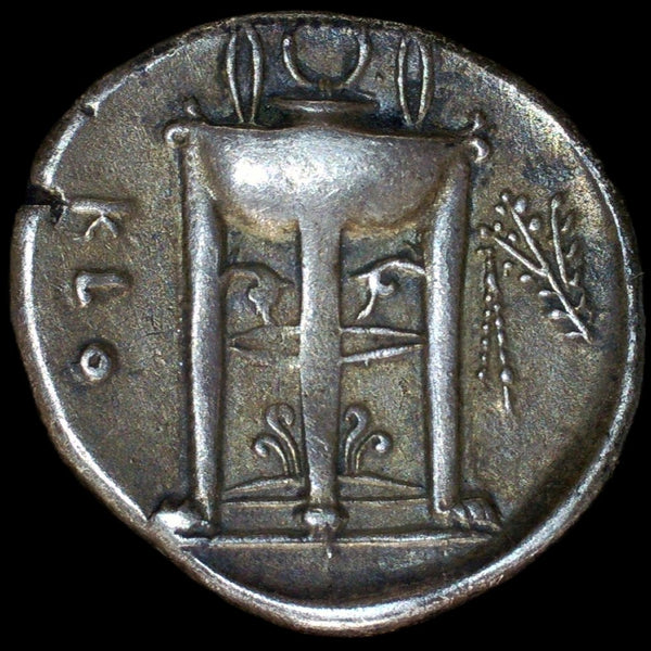 Greece. Bruttium. Kroton. Silver Stater. Ca 350 BC.