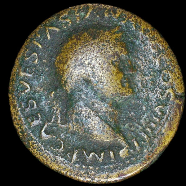 Vespasian. Dupondius. AD77-8