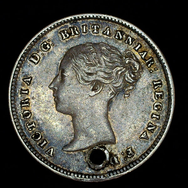 Victoria. Maundy Four Pence. 1860.