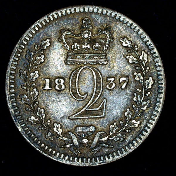 William IV. Maundy Two Pence. 1837