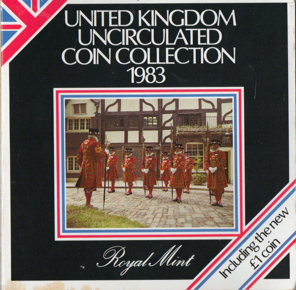 Royal Mint. Uncirculated year sets. 1983- 2007