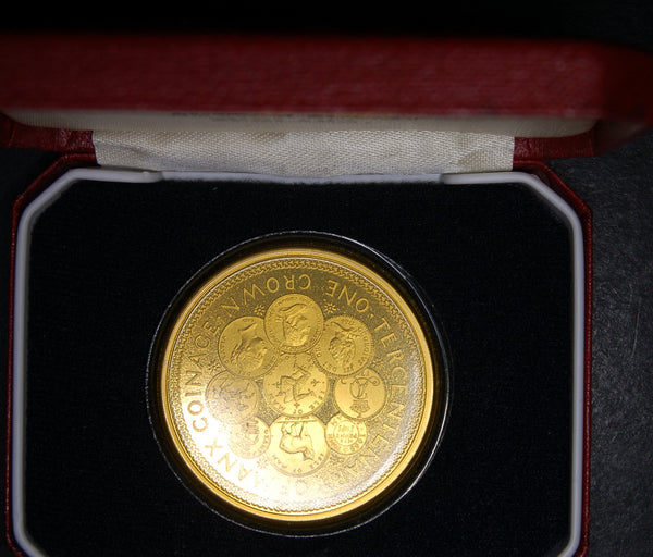 Isle of Man. Tercentenary silver proof crown. 1979