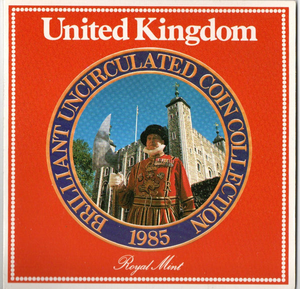 Royal Mint. Uncirculated year sets. 1983- 2007