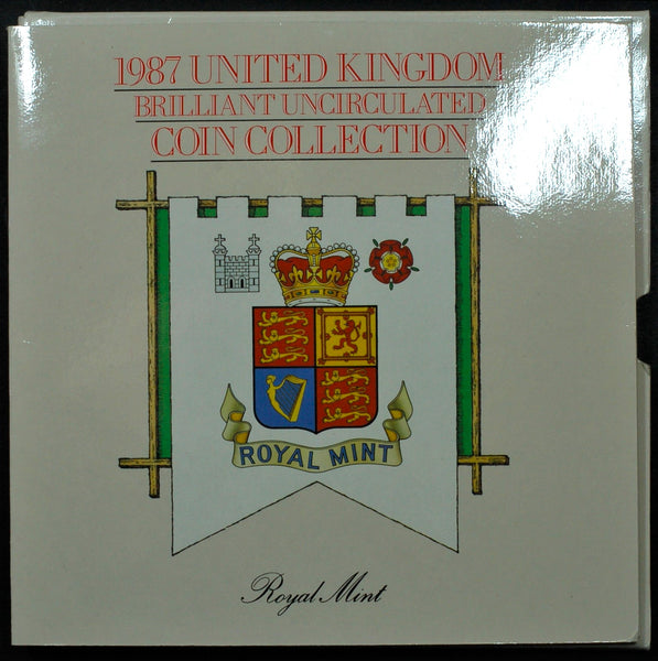 Royal Mint. Uncirculated year sets. 1983- 2007