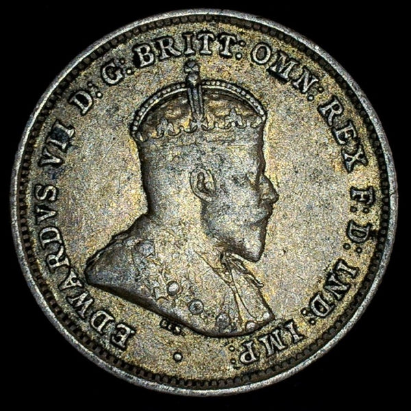 Australia. Sixpence. 1910