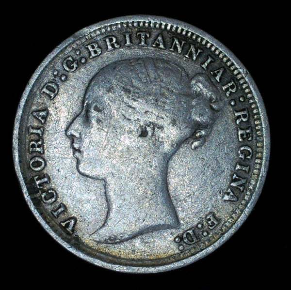 Victoria. Threepence. 1872