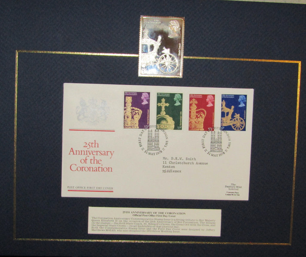 The Post Office silver stamp FDC set. 1978