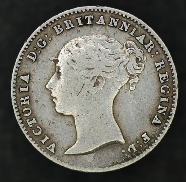 Victoria. Four pence. 1848