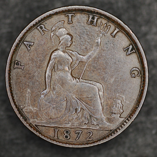 Victoria. Farthing. 1872