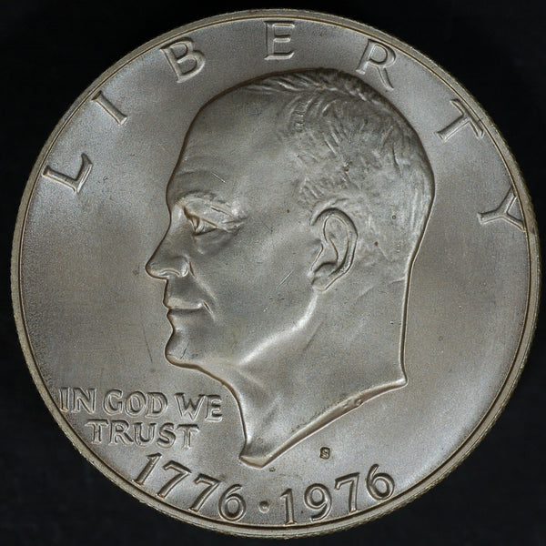 USA. Silver clad commemorative dollar. 1976