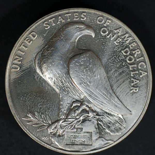 USA. Silver commemorative dollar. 1984