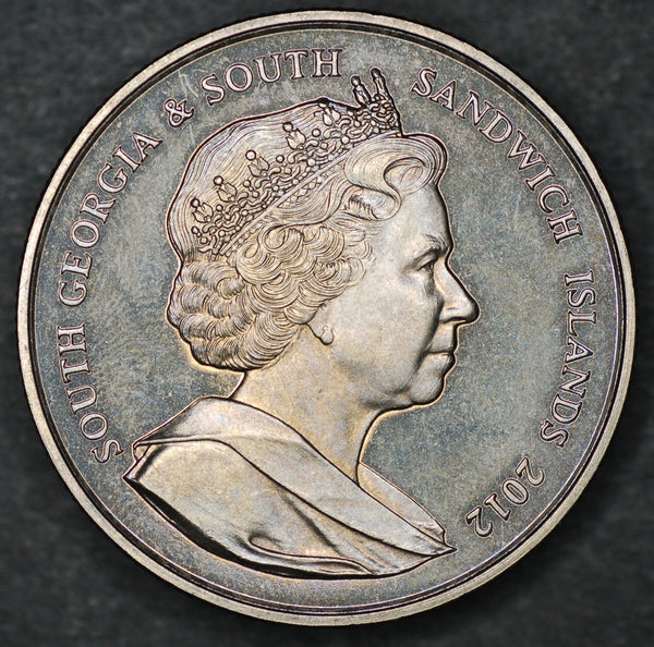 South Georgia & South Sandwich islands. 2 pounds. 2012