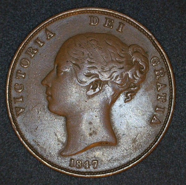 Victoria. Penny. 1847