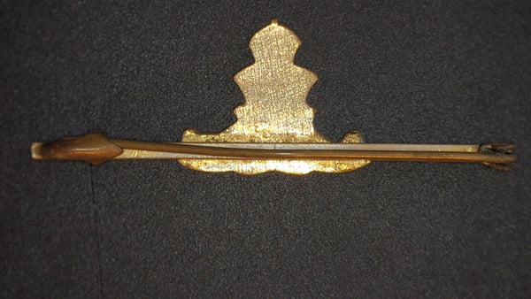 Royal Artillery sweetheart brooch.