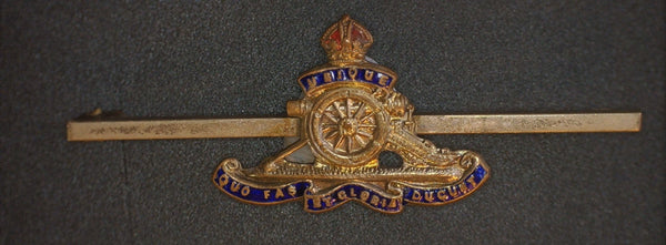 Royal Artillery sweetheart brooch.