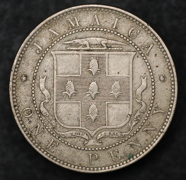 Jamaica. One penny. 1871