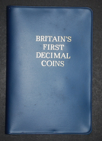 Royal Mint. Britain's first Decimal coins. 1968-71