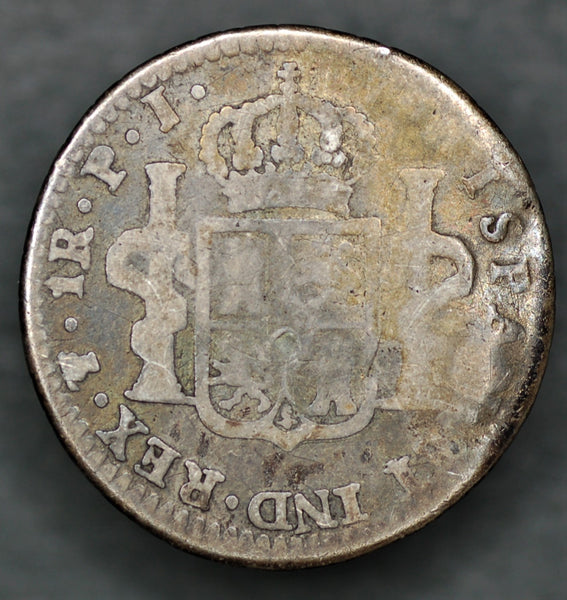 Bolivia. (Colonial Spanish) . Carlos IIII. 1 Real. 1808
