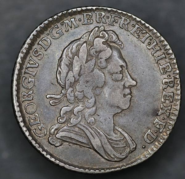 George 1st. Sixpence. 1723