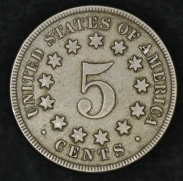 USA. 5 Cents. 1869