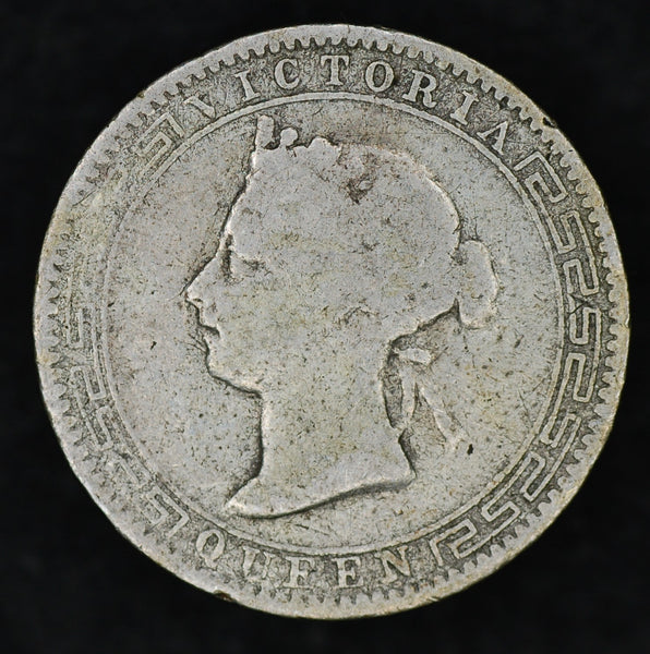 Ceylon. 25 Cents. 1895