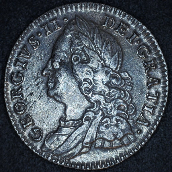 George II. Sixpence. 1757