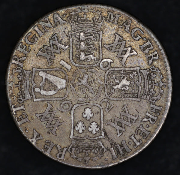 William & Mary. Shilling. 1692