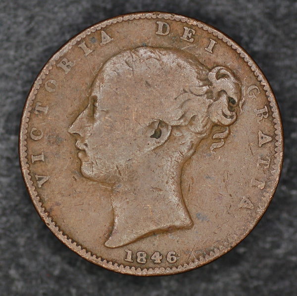 Victoria. Farthing. 1846