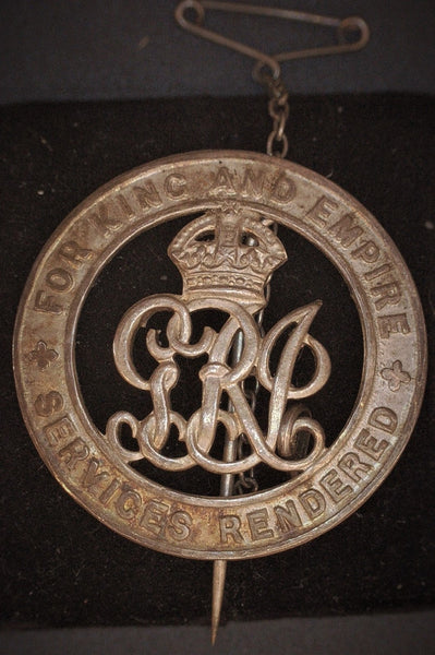 WW1. Silver War Badge. R.F.A