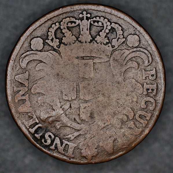 Azores. (Portuguese colonial). 10 reis. 1750