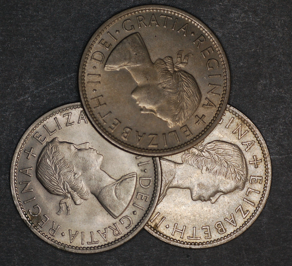 Elizabeth II. Half crown. 1954 – Coins4all