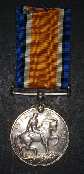 WW1. British War Medal. Laws. Essex Regt.