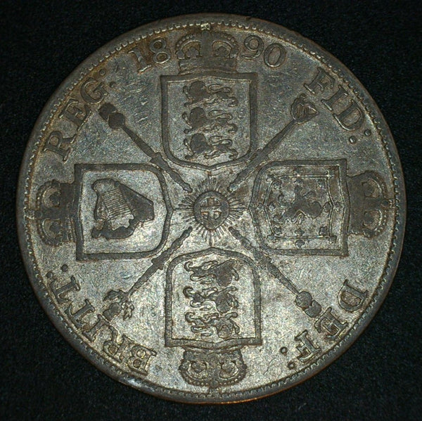 Victoria. Double Florin. 1890