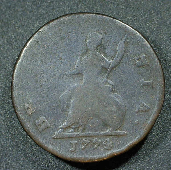 George III. Farthing. 1774