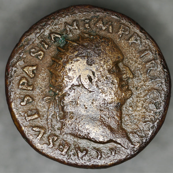 Titus. Dupondius. AD72