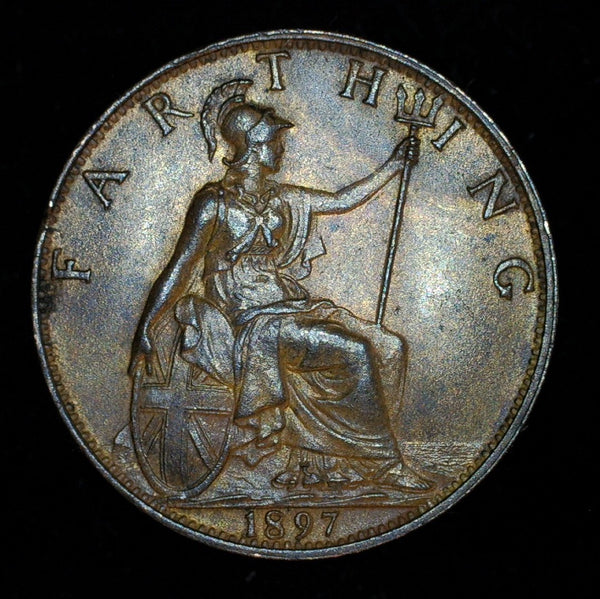 Victoria. Farthing. 1897