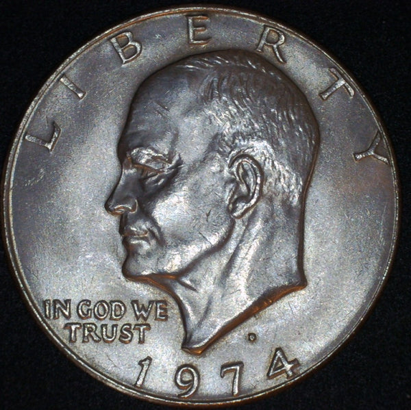 USA. Eisenhower Moon Landing Dollar.