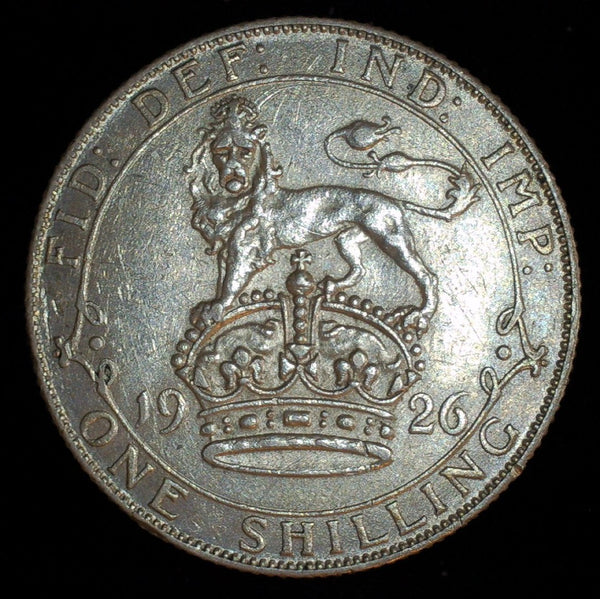 George V. Shilling. 1926. Modified bust.