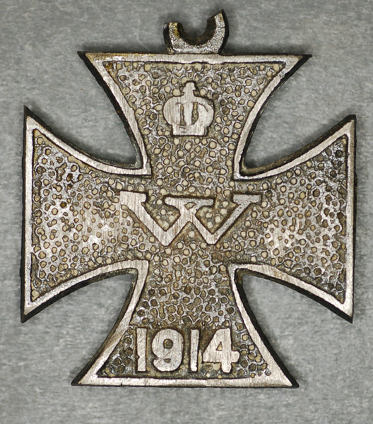 WW1. British manufactured propaganda iron cross.