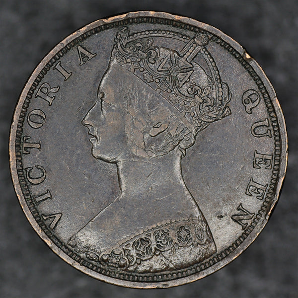 Hong Kong. One cent. 1880