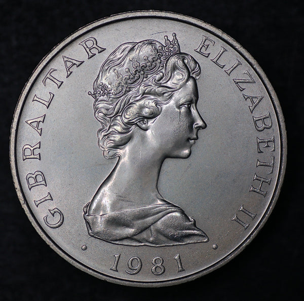 Gibraltar. Crown. 1981