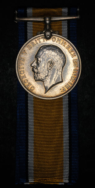 WW1. British War Medal. 2nd Lt Haskins