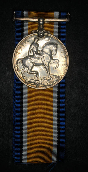 WW1. British War Medal. 2nd Lt Haskins