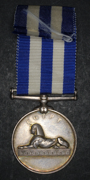 Egypt medal. Scanlon. HMS Humber.