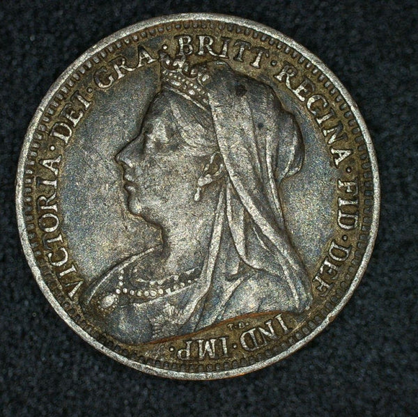 Victoria. Threepence. 1897