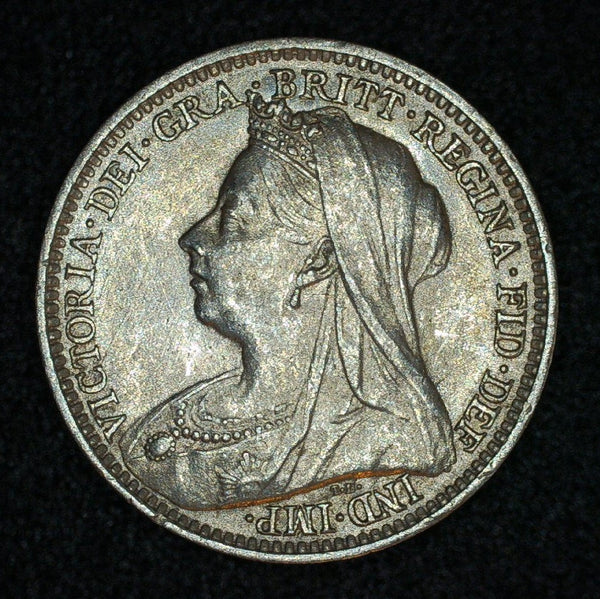 Victoria. Threepence. 1897