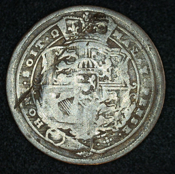 George III. Sixpence. 1816. A selection