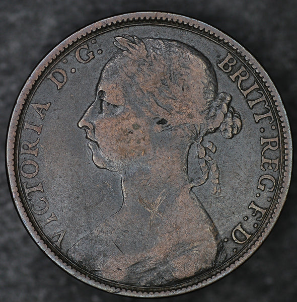 Victoria. Penny. 1890