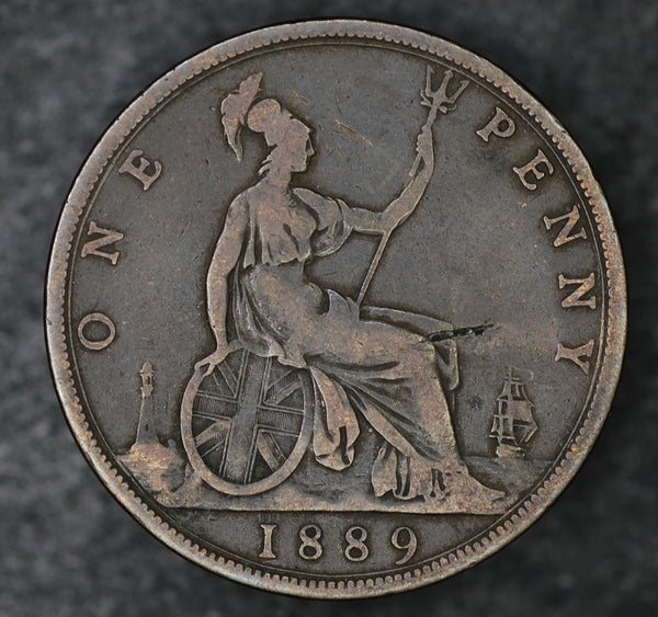 Victoria. Penny. 1889